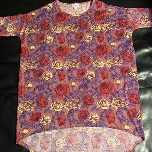 LuLaRoe flower T-shirt
